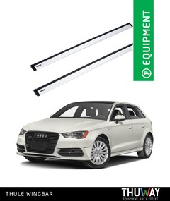 Barras Portaequipaje Thule WingBar Audi A3 Hatchback 5d 2012-2018 Techo Plano - Thuway
