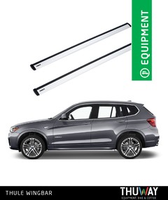 Barras Portaequipaje Thule WingBar BMW X3 2010-2017 Riel de Techo