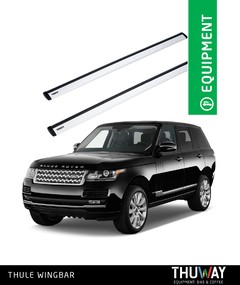 Barras Portaequipaje Thule WingBar Land Rover Discovery III y IV Punto Fijo
