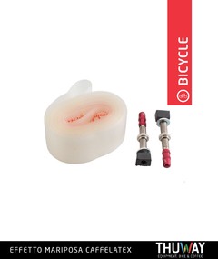 Cinta y Valvulas Tubeless Effetto Mariposa Caffélatex 29 S