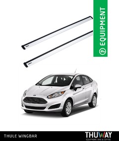 Barras Portaequipaje Thule WingBar Ford Fiesta 2008-2017 Techo Plano