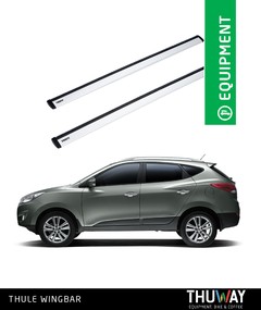 Barras Portaequipaje Thule WingBar Hyundai IX35 2010-2015 Riel de Techo - Thuway