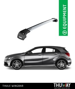 Barras Portaequipaje Thule WingBar Edge Mercedes Benz A-CLASS 2012-2018 Punto Fijo - Thuway