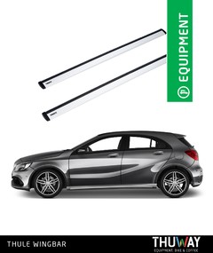 Barras Portaequipaje Thule WingBar Mercedes Benz A-CLASS 2012-2018 Punto Fijo - Thuway
