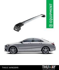 Barras Portaequipaje Thule WingBar Edge Mercedes Benz CLA-CLASS 2013-2018 Punto Fijo - Thuway