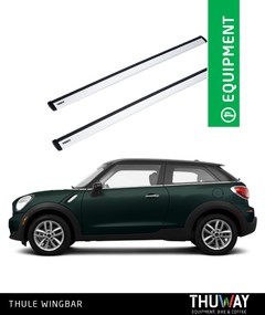 Barras Portaequipaje Thule WingBar Mini Cooper Paceman 2013-2018 Riel de Techo