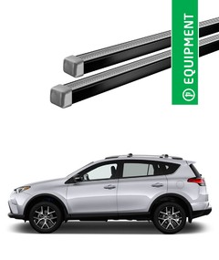 Barras Portaequipaje Thule SquareBar Toyota Rav4 2013-2015 Barras Longitudinales