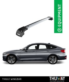 Barras Portaequipaje Thule WingBar Edge BMW Serie 3 2012-2018 Punto Fijo - Thuway