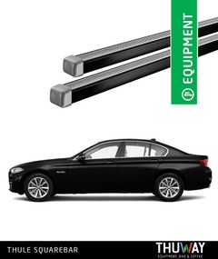 Barras Portaequipaje Thule SquareBar BMW Serie 5 Sedan 2010-2017 Punto Fijo - Thuway