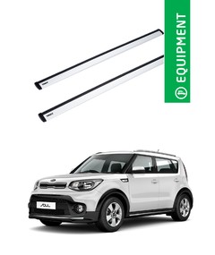 Barras Portaequipaje Thule WingBar Kia Soul 2017-2018 Riel de Techo