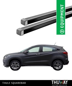 Barras Portaequipaje Thule SquareBar Honda HRV 2015-2019 Riel de Techo