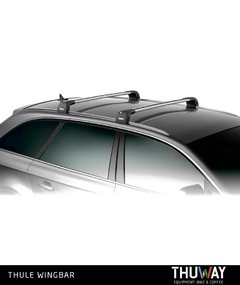 Barras Portaequipaje Thule WingBar Edge Audi Q7 2006-2015 Riel de Techo - Thuway - comprar online