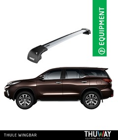 Barras Portaequipaje Thule WingBar Edge Toyota Hilux SW4 2016-2019 Riel de Techo