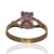 Anillo oro 18klts y Rosa de Francia.