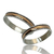 Alianzas de Oro 18klts Y Plata 925