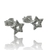 Aros de Plata 925Estrellas