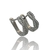 - Argollas Rodinadas en Oro Blanco. - tienda online