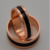 Alianzas de Oro 18klts. En Oro rosado y Esmalte. - comprar online