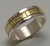 Alianzas de Oro 18klts y Plata 925. Modelo Tiffany D4 - comprar online