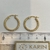 Aros Argollas Italianas de Oro Amarillo 18k. 1.14Grs. en internet