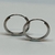 Aros Argollas Italianas de Oro Blanco 18kts. 1.3Grs en internet
