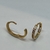 Aros Argollas Italianas de Oro Amarillo 18k. 1.6Grs - tienda online