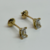 Aros de Oro Amarillo 18ky Circoñas Talla Carre. - comprar online