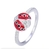 Anillo Swarovski Elements Baquita