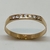 Anillo Realizado en oro Rose 18klts/750 Circonas engarzados a mano. en internet