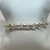 Pulsera Realizada en Plata 925 y oro 18Klts. Modelo Rolo