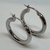 Aros Argollas Italianas de Oro Blanco 18kts. 1.7Grs - comprar online