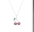 Gargantilla Ceresas Rubies Swarovski Elements.