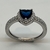 Anillo de Plata 925 y Rodinado en Oro Blanco 18klts. - comprar online