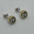Aros Su de Plata 925 y Oro 18k. en internet