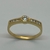 Imagen de Anillo Medio Sin Fin de Circoñas Engarzadas a mano Realizado en Oro Amarillo 18klts.