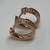 Aros de Plata 925 Rodinados en Oro 18k Rose. en internet