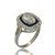 Anillo de Plata 925 Art Deco Exclusivo. - - comprar online