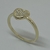 Anillo de Plata 925 y Baño de Oro 18k. Pave Circoñas. en internet