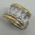 Anillo de Plata 925 y Oro18klts. - tienda online