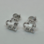 Aros de Plata 925. corazon - comprar online