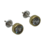 Aros Su de Plata 925 y Oro 18k. - comprar online