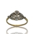 Anillo Art Deco de Oro 18klts