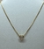 Cadena y Dije de Plata 925 Rodinado en Oro Amarillo 18Klts. en internet