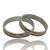Alianzas de Oro 18klts Y Plata 925 - karinjoyas