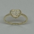 Anillo de Plata 925 y Baño de Oro 18k. Pave Circoñas. - karinjoyas