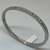 Imagen de Pulsera de Acero Italiano 316L Doble Pulido , Con Cristales Swarovsky. Modelo Cartier.