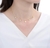 Gargantilla Swarovski Elements. Corazones - comprar online