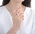 Swarovski Elements Anillo Perlas - comprar online