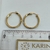 Imagen de Aros Argollas Italianas de Oro Amarillo 18k. 1.5Grs.