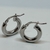 Aros Argollas Italianas de Oro Blanco 18kts. 1.9Grs en internet
